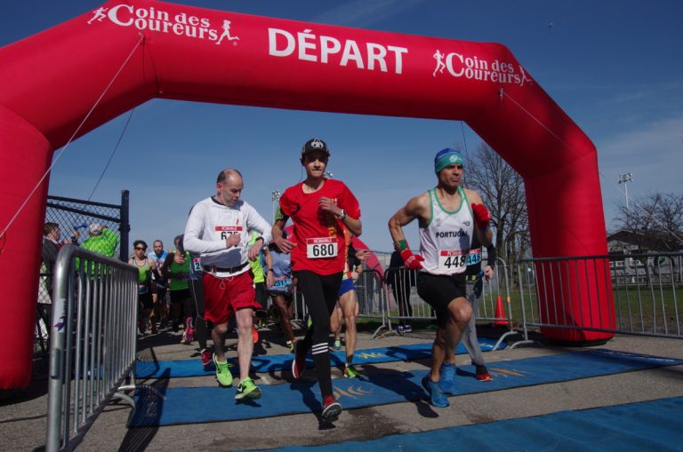 1460 franchissent le fil d’arrivée Une autre année record en termes d'inscriptions pour la Course de Laval de Champfleury.