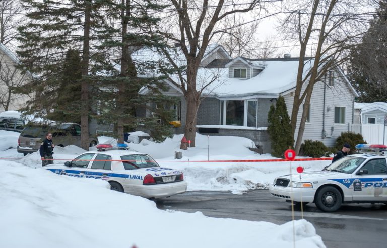 Séquestration et vol dans Saint-François Les deux suspects ont pris la fuite à bord d'un véhicule non encore identifié. (Photo TC Media - Vincent Graton)