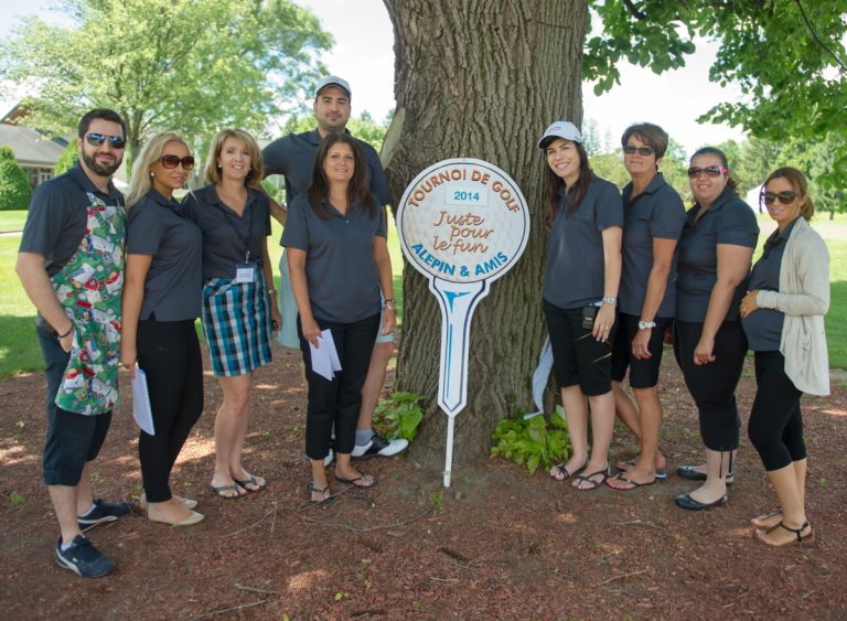 Le comité organisateur : Harry Karavitis, Sonia Rotondo, France Lauzon, Maxime Alepin, Annic Macerola, Andrée-Anne Nowlan, Nicole Bernier, Gianina Fuschini, Nadia Pola
