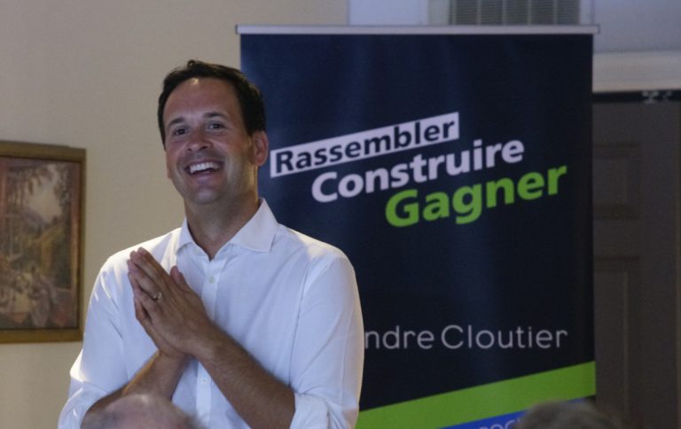 Alexandre Cloutier mise sur le rassemblement des gens de toutes cultures pour se diriger vers un référendum gagnant.
