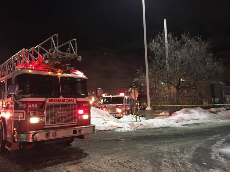Le Tim Hortons du boulevard des Laurentides a subi beaucoup de dommages principalement à cause de l’eau et de la fumée.