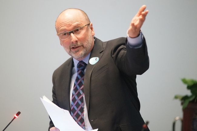 Michel Trottier, chef intérimaire du Parti Laval qu