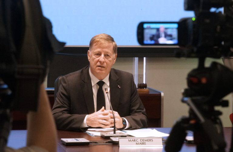 Marc Demers, maire de Laval.