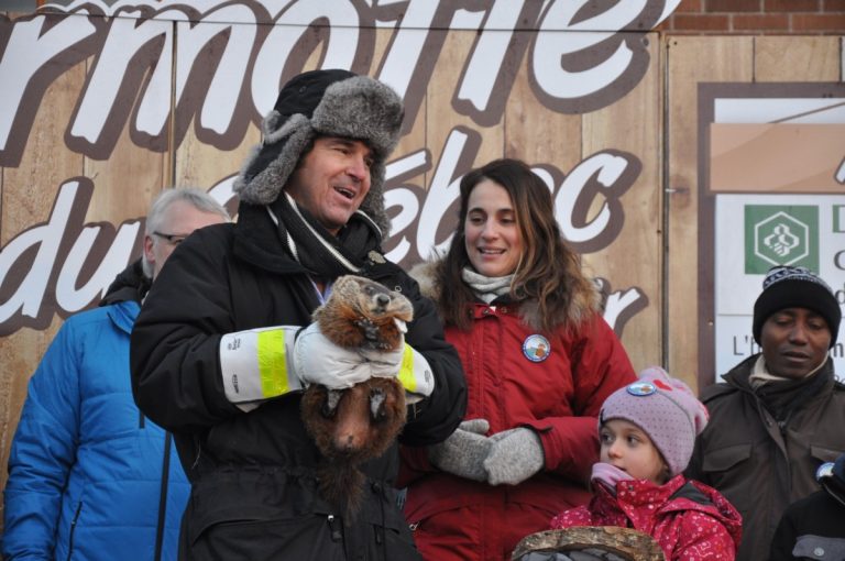 Fred la marmotte le prédit: le printemps sera hâtif cette année!