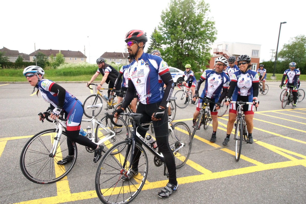 La 20e édition du Tour cycliste des policiers de Laval a permis d