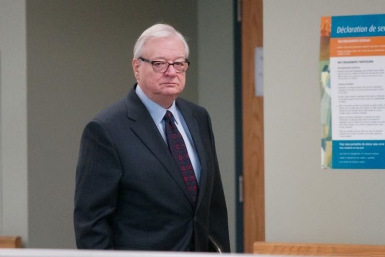 Le maire déchu Gilles Vaillancourt.