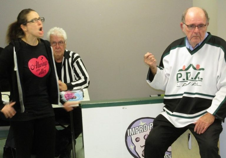 Les improvisateurs de la Place des aînés se préparent à recevoir leurs homologues français.