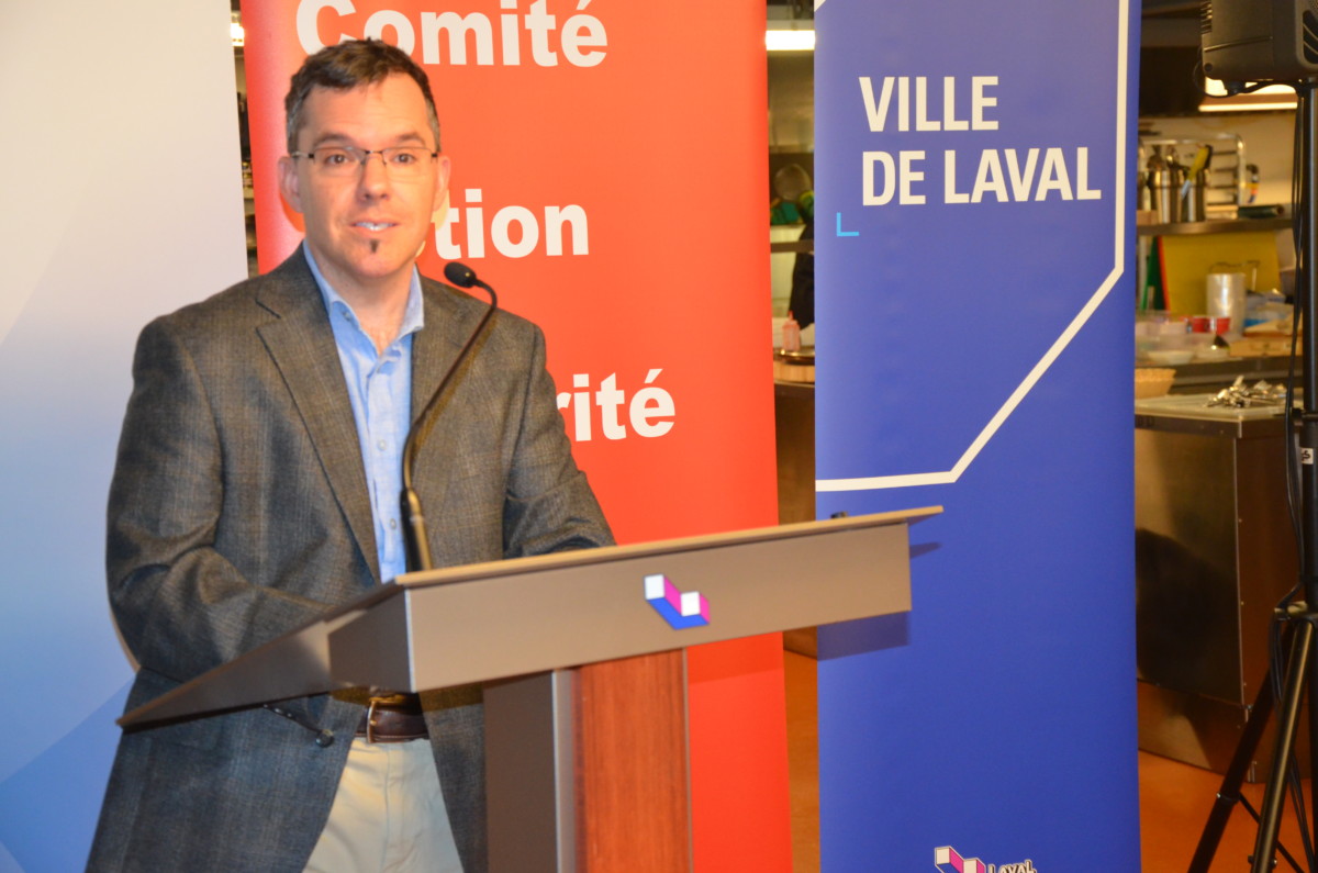Le directeur de santé publique du CISSS de Laval, Jean-Pierre Trépanier, croit que favoriser la sécurité alimentaire, c’est agir sur l’accès à une saine alimentation.