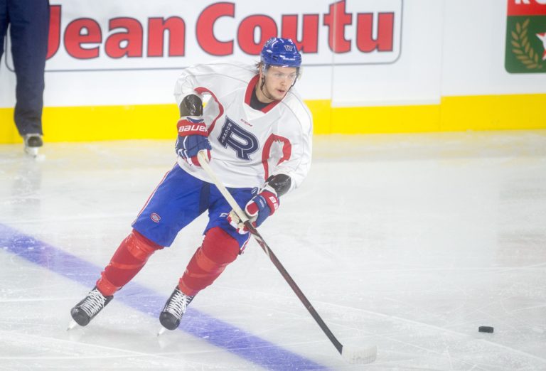 Nikita Sherback a inscrit le premier but du Rocket.