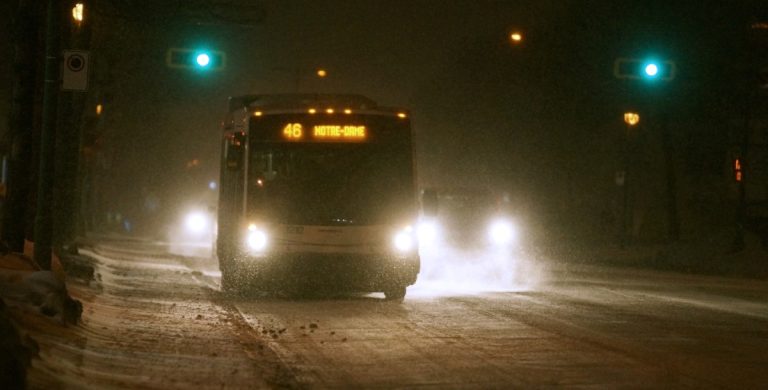 Le cocktail attendu cette nuit et demain matin préoccupe autant la population que les patrouilleurs policiers.