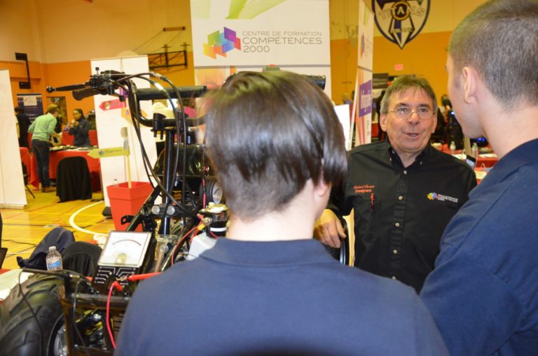 Les élèves ont constaté ce que la formation professionnelle pouvait leur offrir.