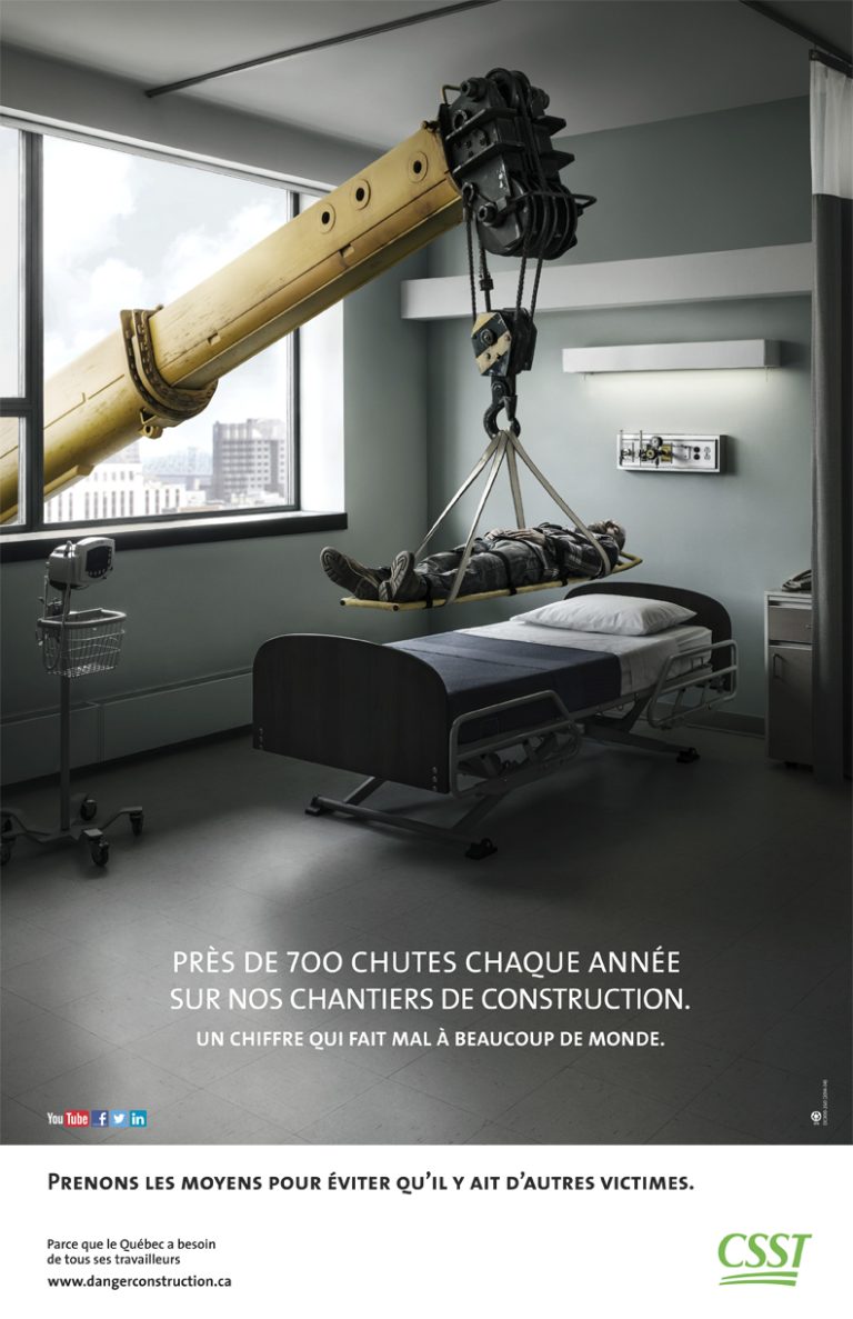 Les chutes de hauteur en forte baisse dans la région La Commission des normes, de l’équité, de la santé et de la sécurité du travail (CNESST) lutte contre les chutes de hauteur sur les chantiers.