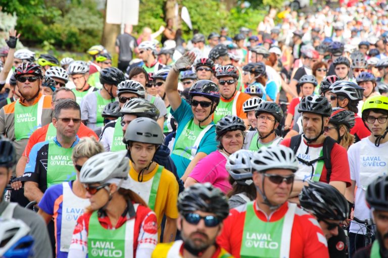La troisième édition de Laval à vélo à nos portes Le départ de la troisième édition de Laval à vélo aura lieu au Centre de la nature.