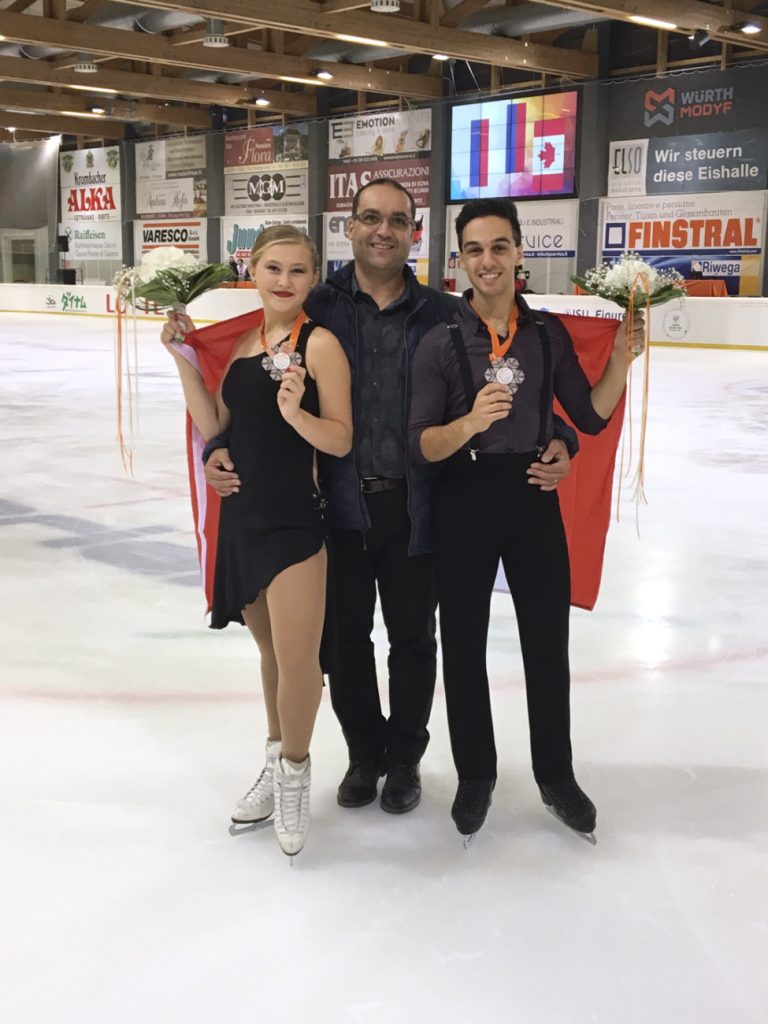 Claudio Pietrantonio et sa partenaire Alicia Fabbri ont brillé en Italie.