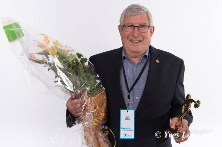 Un vibrant hommage à Luigi Giordano Luigi Giordano a été récompensé comme officiel en athlétisme.