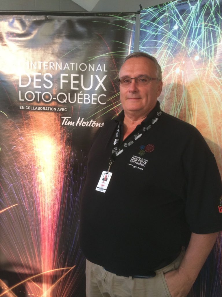 Claude Martel a savouré chaque seconde de sa seconde expérience comme juge de ce qu'il appelle «la plus prestigieuse compétition d'art pyrotechnique au monde».