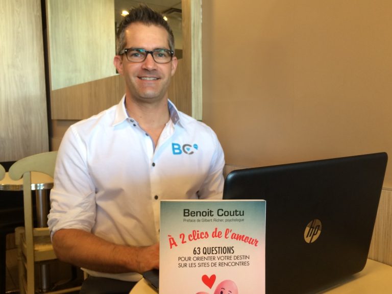 Depuis un an, Benoit Coutu œuvre à faciliter les rencontres amoureuses via Internet.