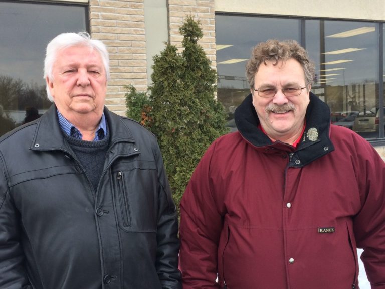 Pierre Lynch et Michel Morel, respectivement président et premier vice-président du Comité des usagers du CSSS de Laval.