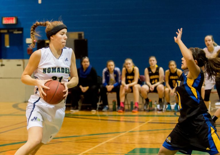 Un bon test pour les filles Maurane Corbin une pierre angulaire du succès des Nomades.
