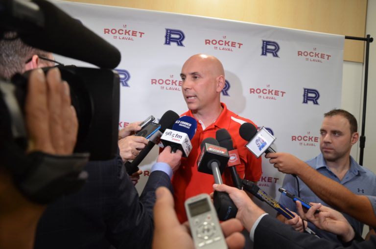 Le Rocket accueillera les Senators pour son match d’ouverture La troupe de Sylvain Lefebvre accueillera les Senators de Belleville à son premier match à la Place Bell, le 6 octobre.