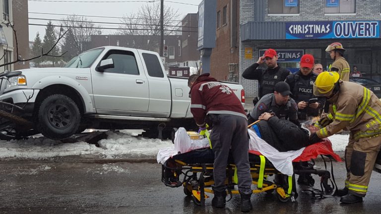 Aucune blessure majeure n'est à déplorer dans cet accident entre deux véhicules.