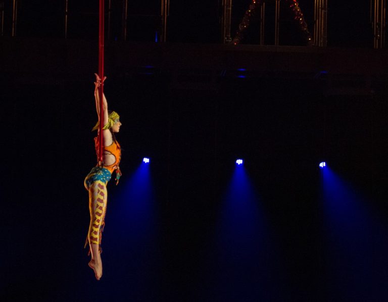 Les cabrioles de Laurie Adornato suscitent l'admiration du public à tout coup.