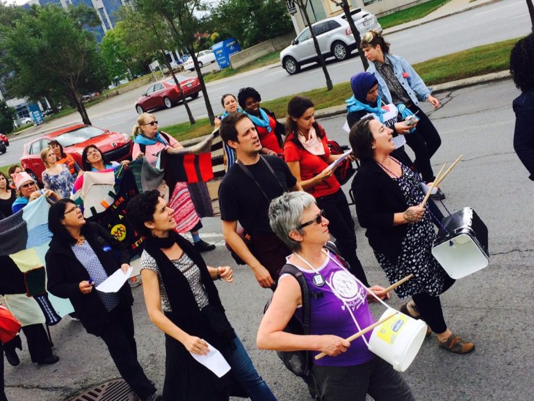 Le portrait des Lavalloises en situation de vulnérabilité a été rendu public dans la foulée de la Marche mondiale des femmes de l'automne 2015.
