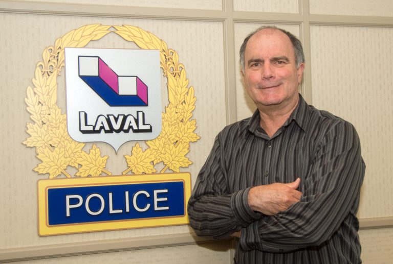 Gaston Forget a tout vu en 40 ans à la Police de Laval Photo TC Media - Vincent Graton