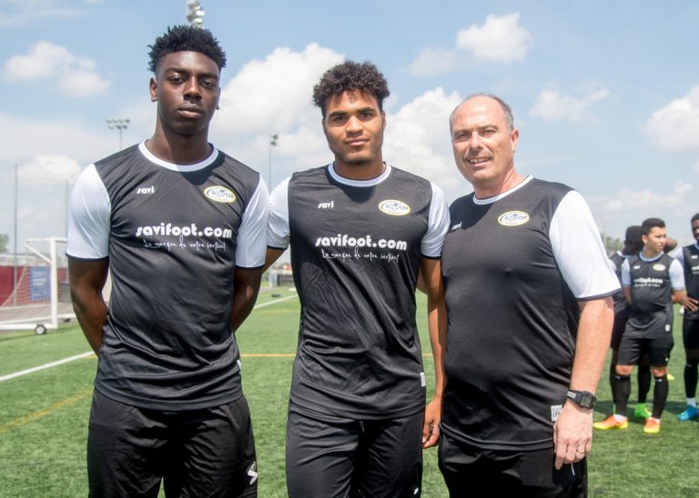 Brayan Jr Mutatay Kalonji, Marques Antoine et Valerio Gazzola écriront une page d'histoire du soccer québécois.