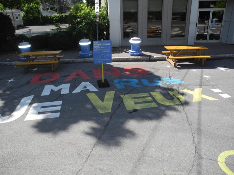 Cette activité termine la semaine de sensibilisation sur les mesures d’apaisement de la circulation.