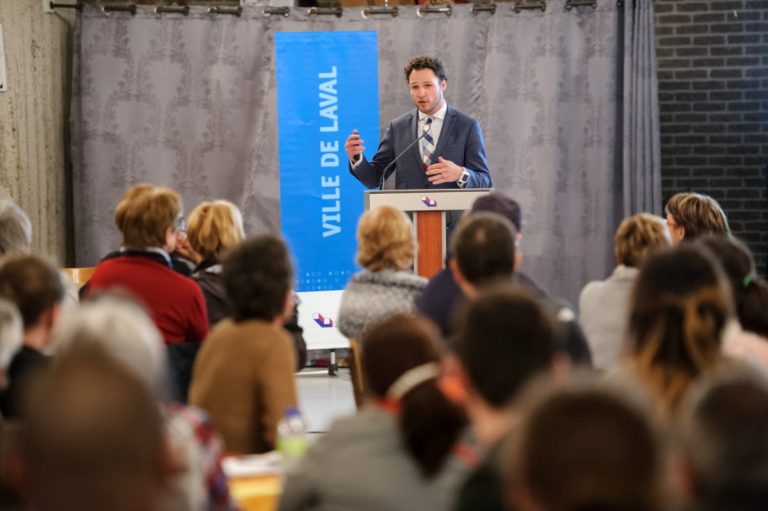 Le Centre de services de proximité de l’est attendu pour 2020 Une consultation citoyenne s'est tenue le 25 avril au sous-sol de l'église Saint-Noël-Chabanel.