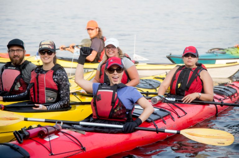 Durant quatre jours, ce sont plusieurs dizaines de participants qui pagaieront plus de 110 kilomètres seuls ou à relais.