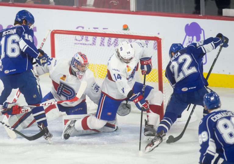 Zachary Fucale poursuivra sa saison à Brampton.