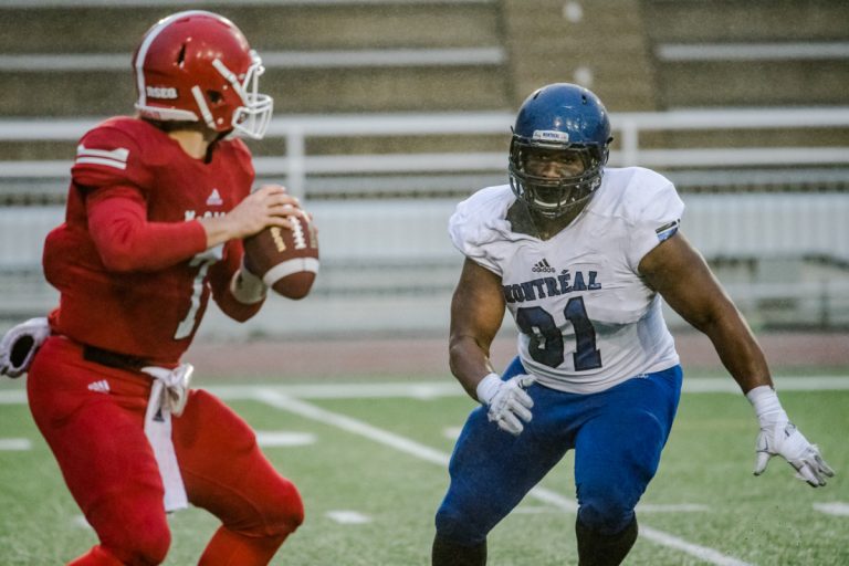 Junior Luke a adoré son séjour dans la grosse pomme Junior Luke aurait aimé percer l'alignement des Giants de New York.