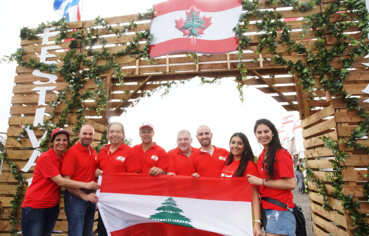 Quelques membres du comité organisateur à la tête du traditionnel Festival libanais qui bon an, mal an attire près de 40 000 visiteurs sur quatre jours.