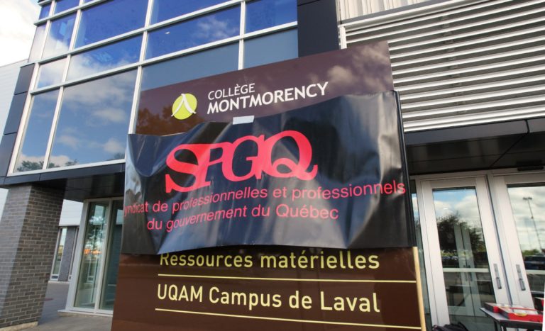 Grève au Collège Montmorency Une autre demi-journée de grève à Montmorency.