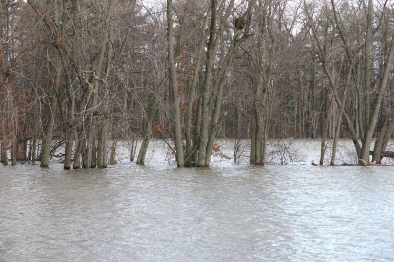 Des risques bien réels d’inondation en ce moment La crue des eaux est particulièrement préoccupante dans l'ouest de l'île Jésus.