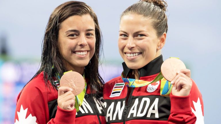 Récipiendaires d'un Maurice, Meaghan Benfeito et Roseline Filion ont remporté le bronze à Rio. Le duo étant absent au Gala, en raison d'un événement en Ontario, c'est Évelyne Boisvert, présidente de Plongeon Québec, qui a accepté le trophée à leur place.
