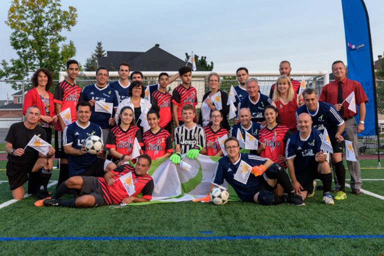 Tous étaient réunis pour la persévérance scolaire.