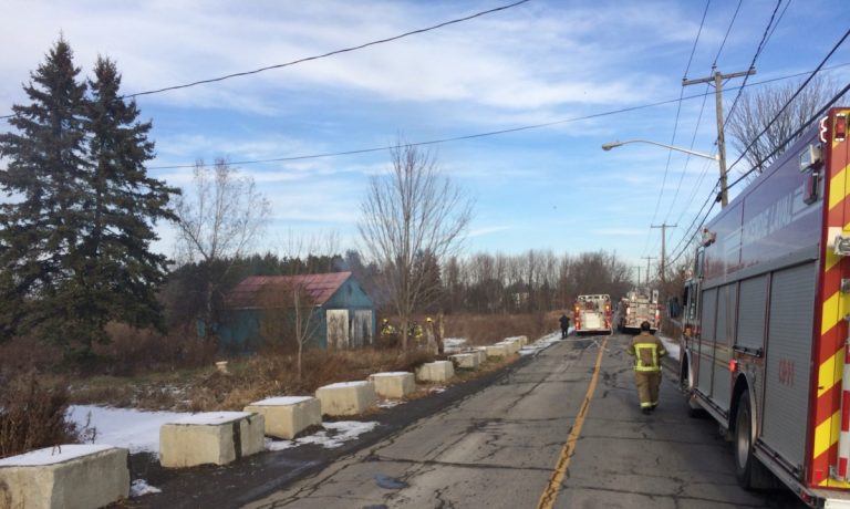 En raison de la réponse rapide des policiers et pompiers, les dommages de cet incendie criminel ne sont évalués qu'à 3000 $.