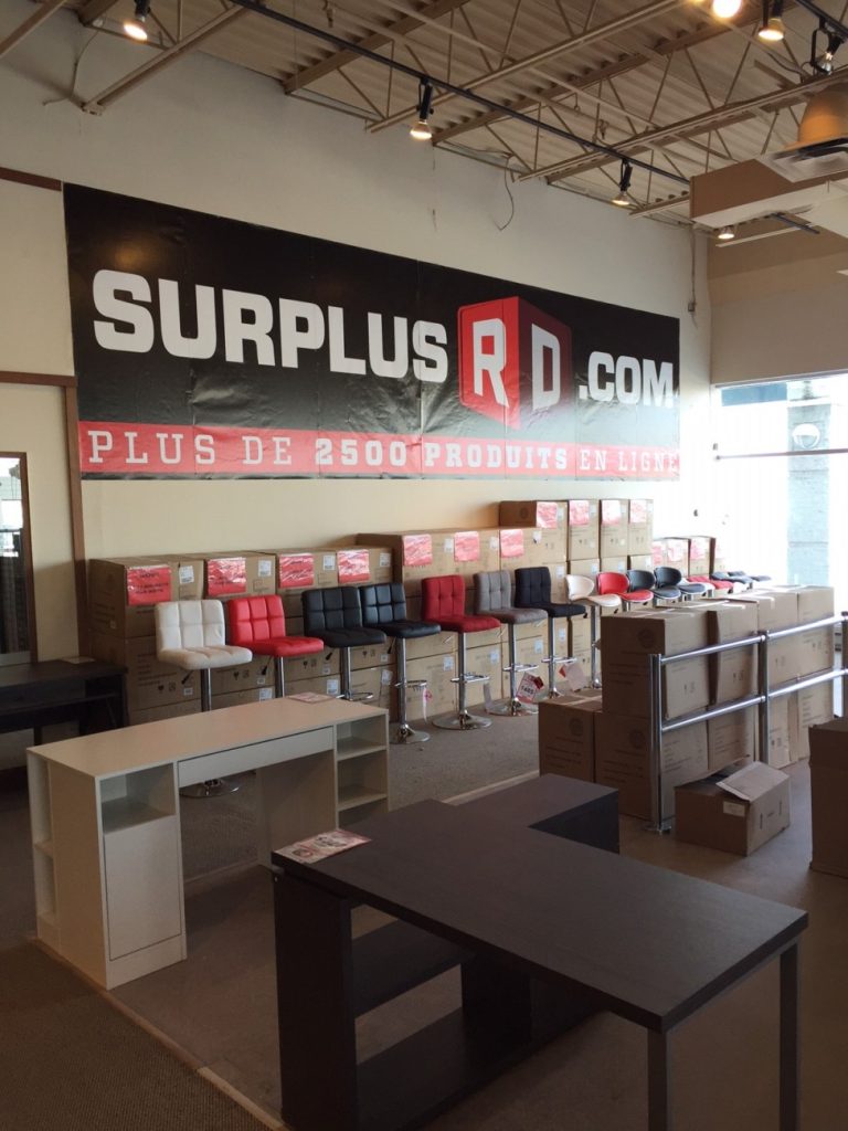 Une 21e succursale pour Surplus RD Surplus RD a investi 50 000 $ dans l'aménagement de sa nouvelle succursale, sur l'île Jésus.