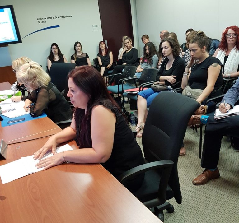 Le 15 juin, l'APTS Laval a présenté le second volet du sondage sur la santé psychologique des professionnels et techniciens du CISSS de Laval au conseil d'administration de l'établissement.