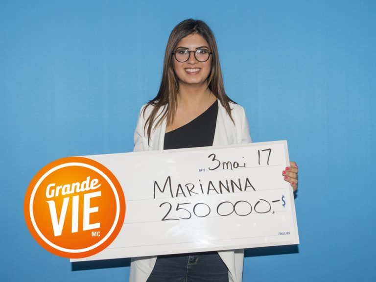 Marianna Teudor avait raison de sourire à la remise de chèque.