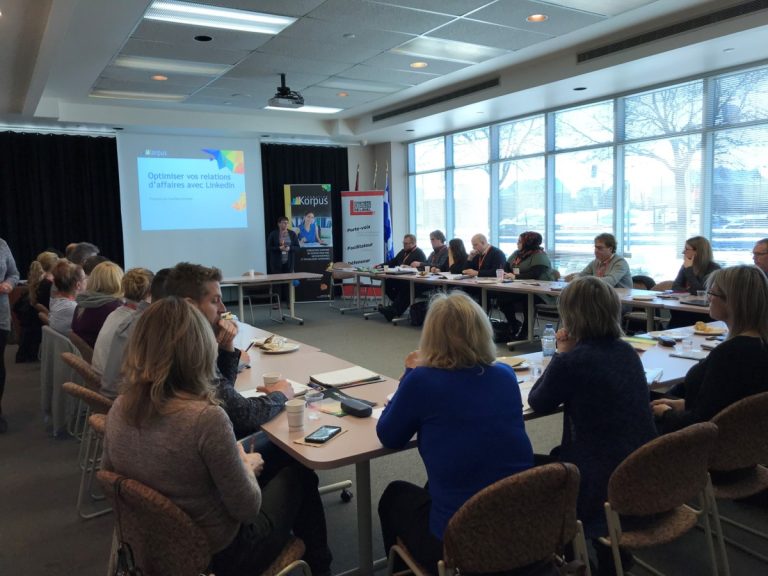 Le premier atelier de formation LinkedIn, début février, affichait complet.