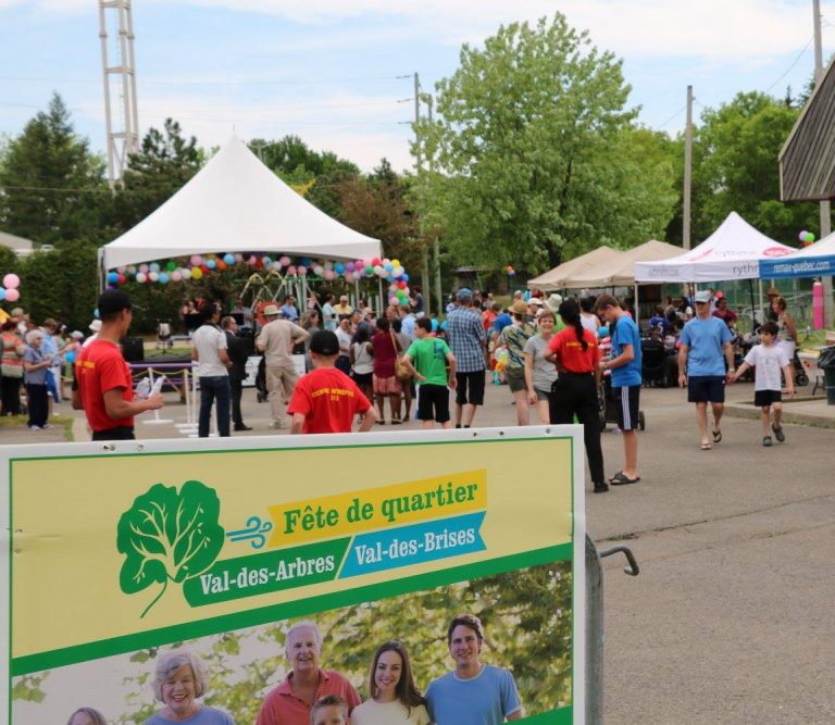 Val-des-Arbres et Val-des-Brises en fête La seconde édition de la fête de quartier Val-des-Arbres et Val-des-Brises se tiendra le 27 mai au parc du Royal-22e-Régiment de l'avenue des Ambassadeurs, à Val-des-Brises, conformément au principe d'alternance.