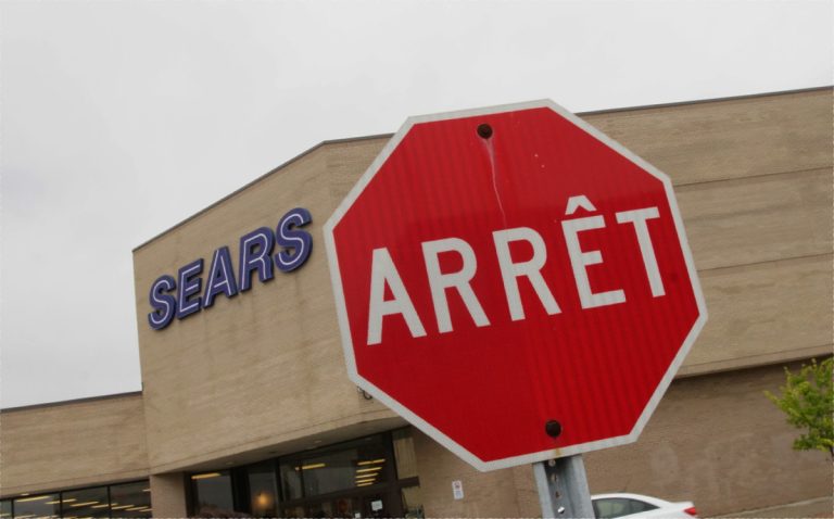 Fermeture de Sears: 140 employés écopent L'emplacement du magasin Sears sera probablement morcelé et loué à plus d'un locataire.