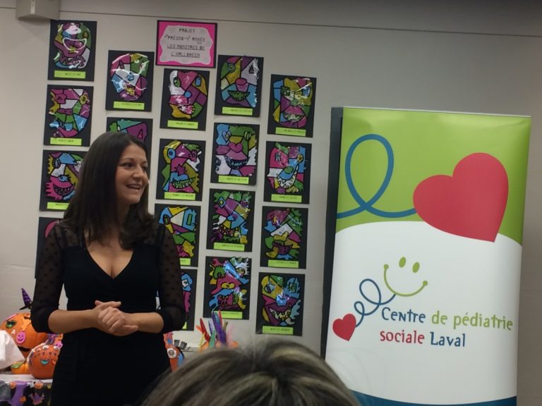 Pont-Viau a son Centre de pédiatrie sociale certifié Dre Angie Brockman, l'un des médecins de l'équipe du Centre de pédiatrie sociale de Laval depuis plus de trois ans.