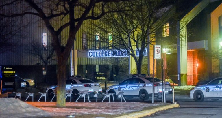 L’arme et le complice du jeune de Montmorency recherchés Le Collège Montmorency se relève tranquillement branle-bas policier déployé dans la soirée du 27 février.