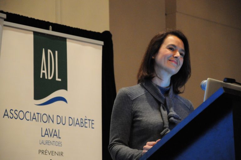 «Le diabète, la maladie du quotidien» – Dre Martine Raymond Dre Martine Raymond, néphrologue à l'Hôpital de la Cité-de-la-Santé.