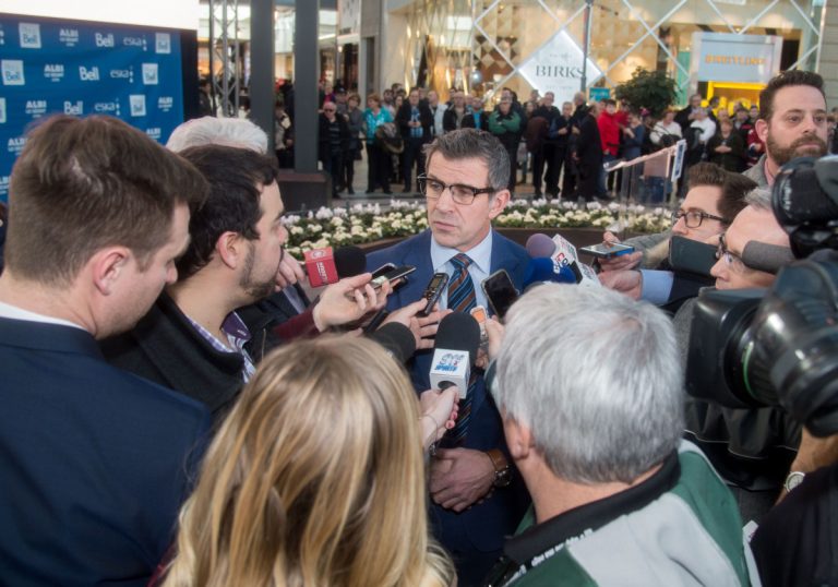 «L’avenir du Canadien passera par Laval» – Marc Bergevin Marc Bergevin a répondu à de nombreuses questions des journalistes.